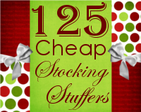 Stockings on a Budget: 25 Dollar Store Stocking Stuffers