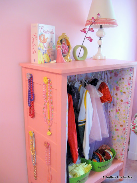 DIY Organization for Girls Room