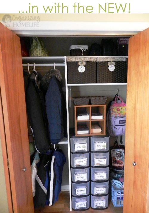 How To Declutter & Organize Your Coat Closet - 20+ Ideas For