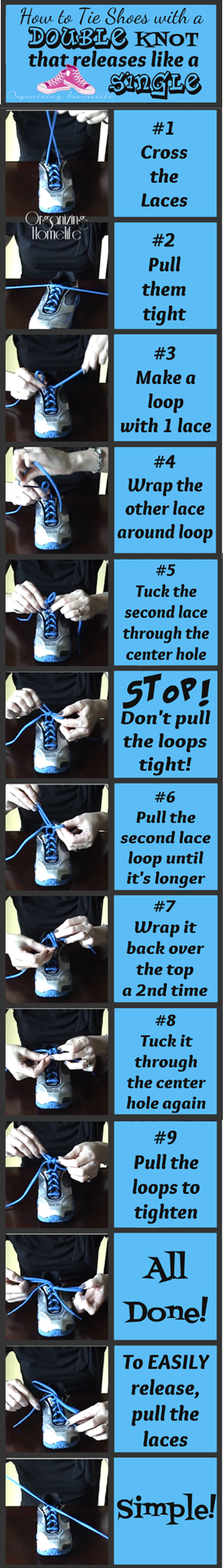 double shoelace knot