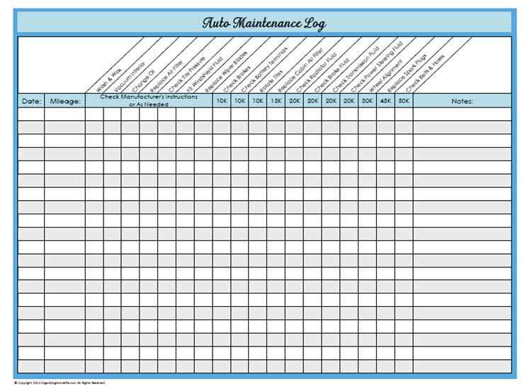 31-days-of-home-management-binder-printables-day-23-auto-maintenance-log-organizing-homelife