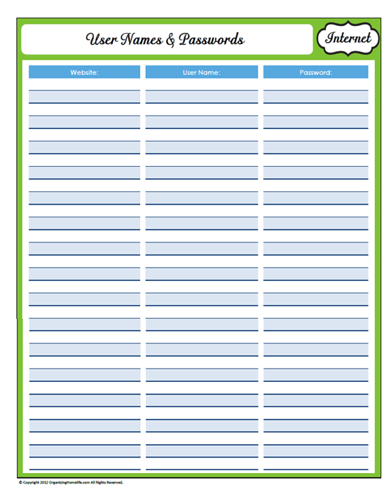 Password List