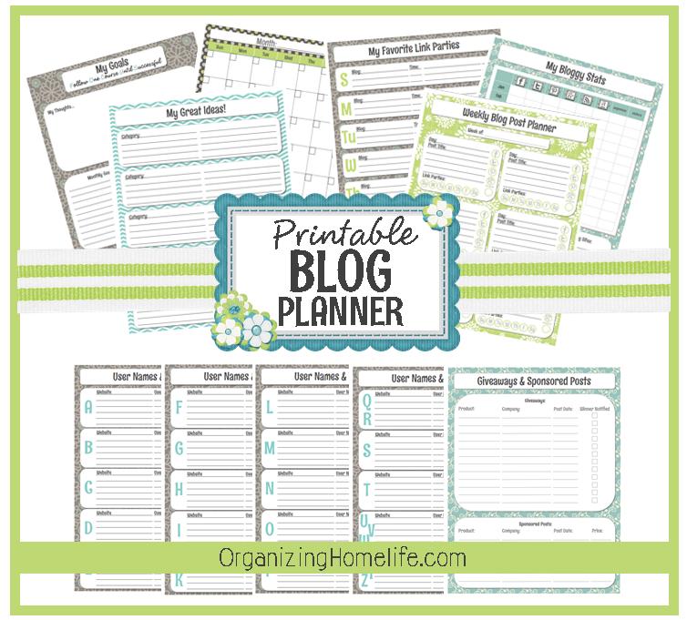 31 Awesome And Totally Free Blog Organization Printable S Simply Organized