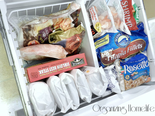 Organizing the Freezer