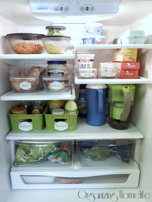 Organized Fridge