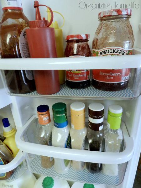 Organizing the Fridge Door