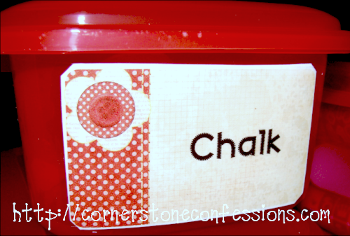 Chalk-Label