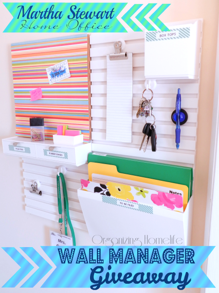 Martha Stewart Wall Manager Giveaway