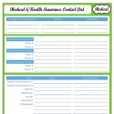 11 - Contact List - Medical & Health
