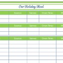 30 - Holiday Meal Planner