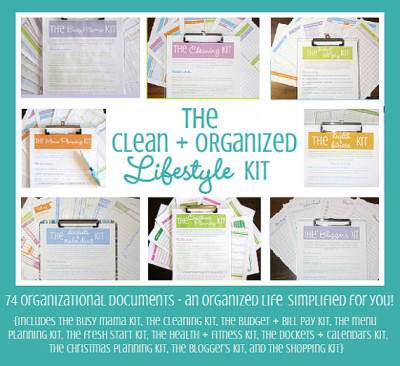 Clean and Organized Lifestyle Kit