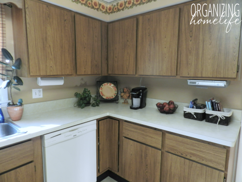 Clutter Free Counters Organize Your Kitchen Frugally Day 18