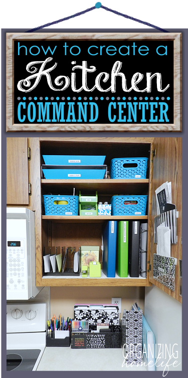 How to Create a Kitchen Command Center