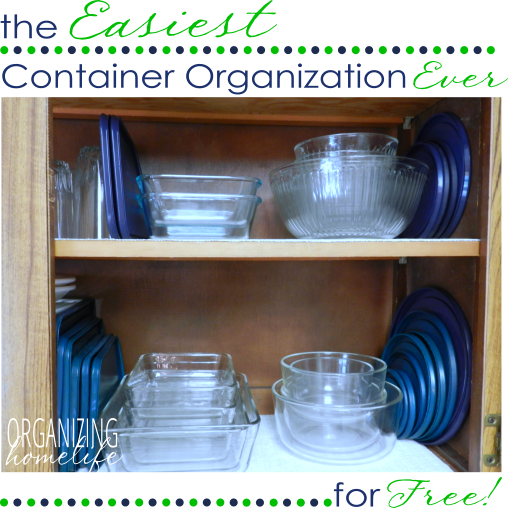 How to Easily Organize Leftover Containers