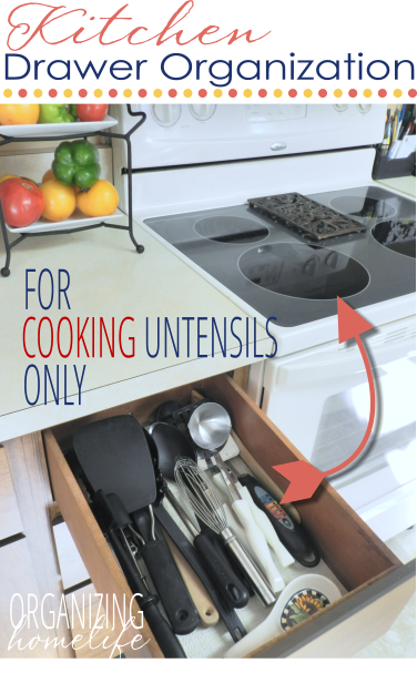 How to Organize Cooking Utensils ~ Organize Your Kitchen Frugally