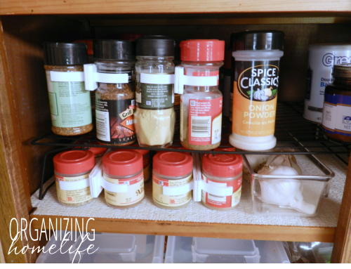 How to Organize Spices Frugally