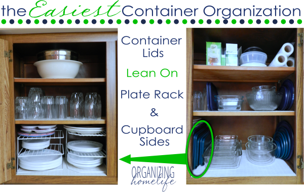 The Easiest Way to Organize Food Storage Containers - The Homes I