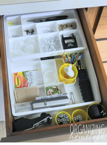 Organize a Kitchen Junk Drawer