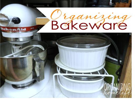 Organizing Bakeware