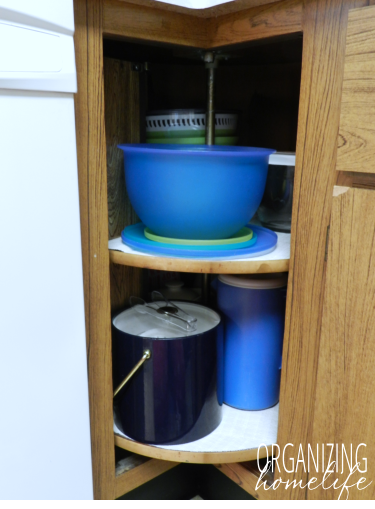 Organizing A Corner Kitchen Cabinet Organize Your Kitchen