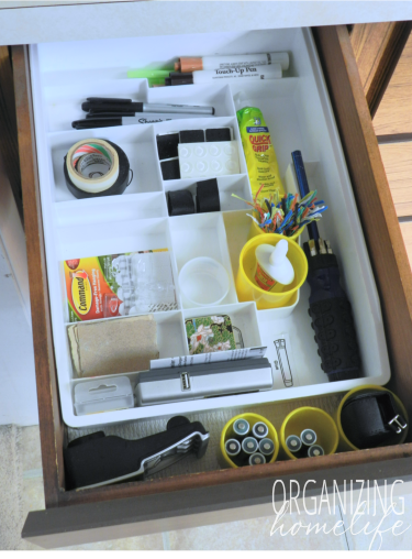 Organizing a Junk Drawer