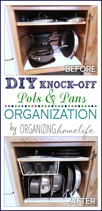 Pot and Pan Organization in the Kitchen