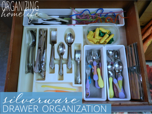 Silverware Drawer Organization