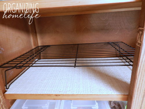 Small Cookie Rack to Organize Cupboard