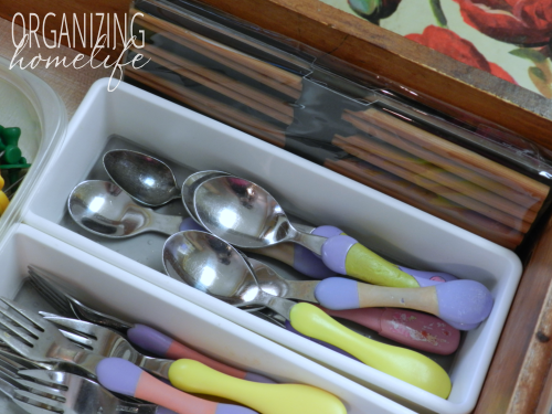 Storing Chopsticks in the Silverware Drawer