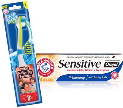 Tooth Tunes and Sensitive Toothpaste