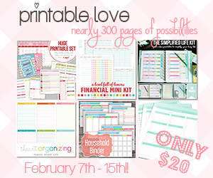 Printable Love Bundle Sale