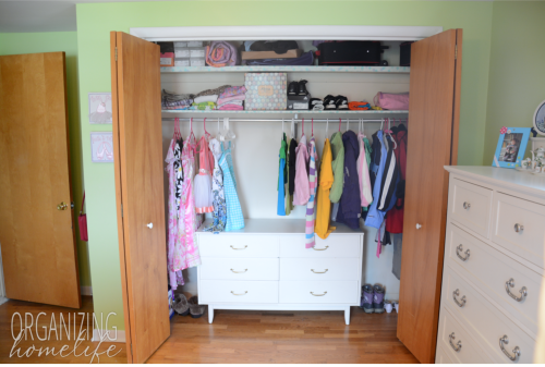 Closet Before Organization