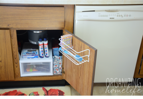 Dishwasher Tabs Under Sink