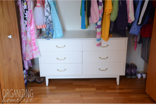 Dresser in the Closet