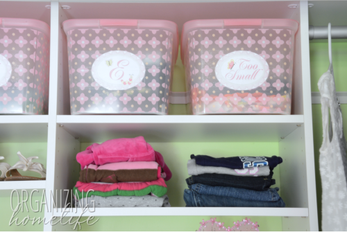How to Organize Outgrown Kids' Clothes