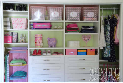 Tween Boy's Room Organized Closet Reveal - Organizing Homelife