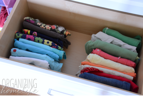 Organizing Kids' Clothes