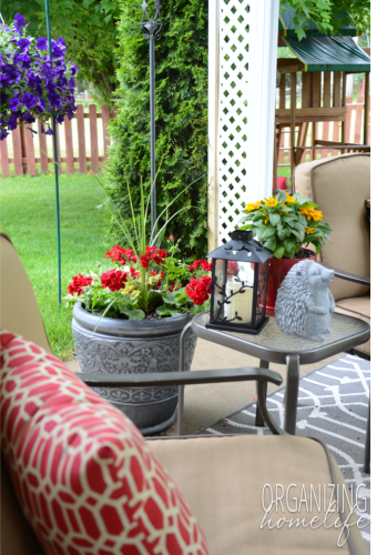 Relaxed Seating on the Patio