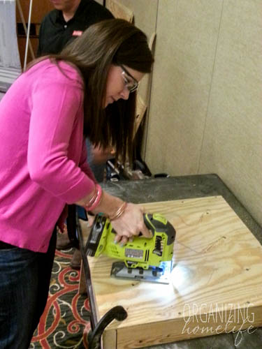 Working with Ryobi Power Tools