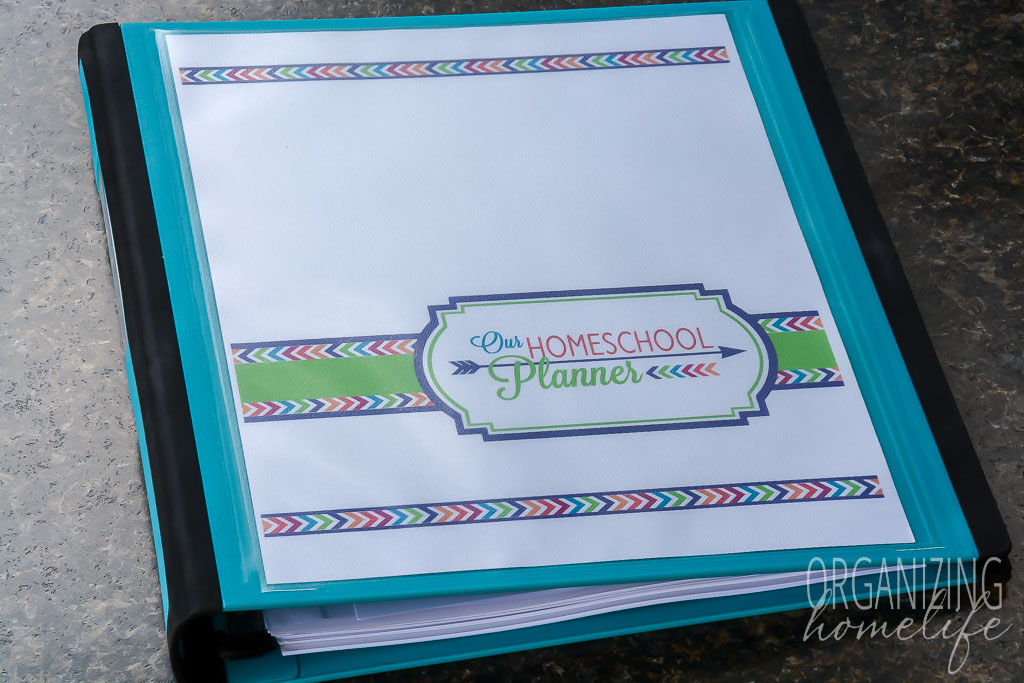 Organized Homeschool Planner New