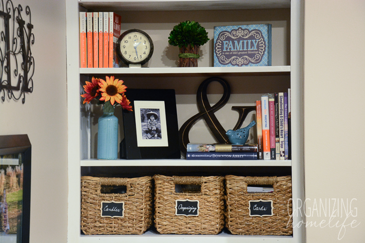 Bookcase Styling