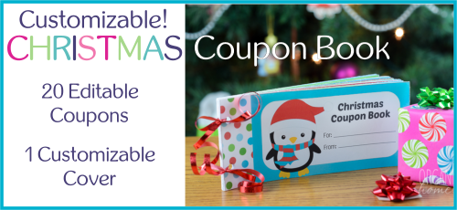 Printable Christmas Coupon Book | Organizing Homelife