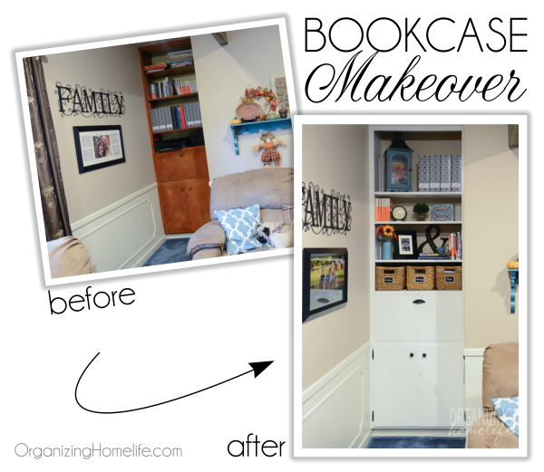 Updating and Styling a Built-in Bookcase