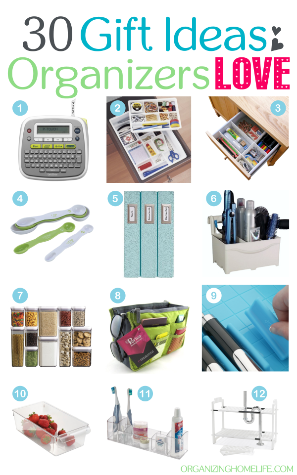 Clever Home Organizing Gift Guide for Men - Sabrinas Organizing