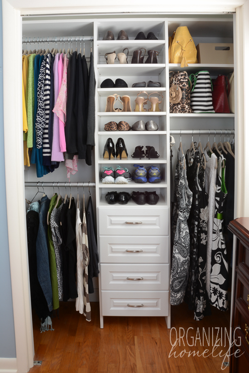 15 Genius Closet Organization Ideas - The Unlikely Hostess  Dressing room  closet, Closet renovation, Home office closet