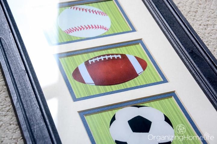 Sports Frame Closeup