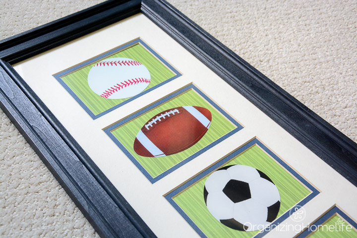 Sports Frame Closeup