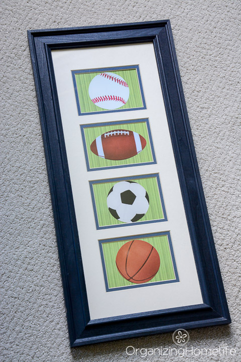 Sports Frame Wall Art