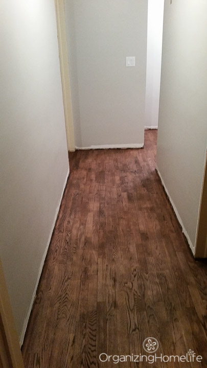 Hardwood floor refinishing - blotches in stain | Organizing Homelife