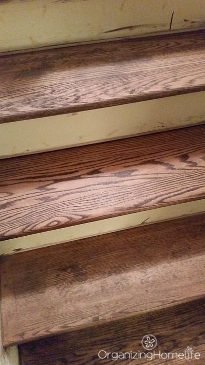 Steps after wood conditioner | Organizing Homelife